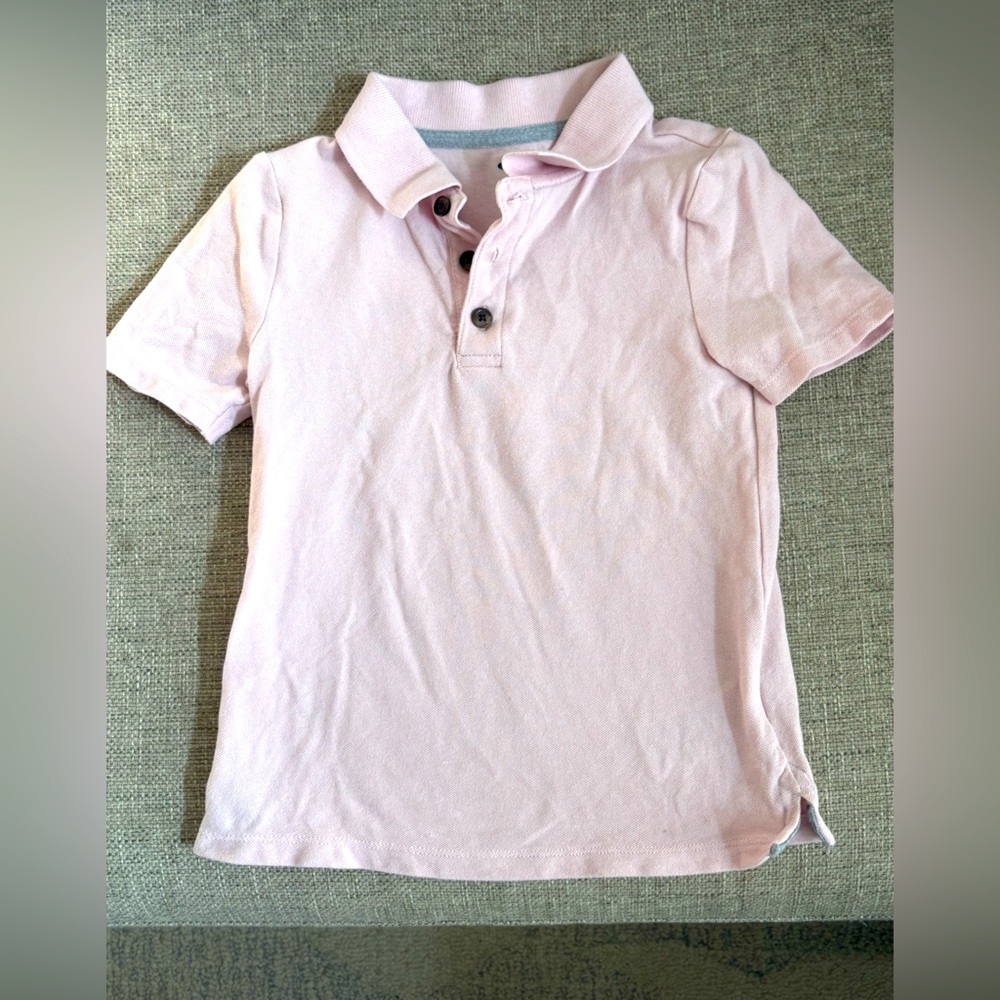 Light Pink Kids Polo Shirt